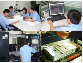 模具制造高清圖片 中山市漢信現代設計制造技術服務中心的技術實力展現